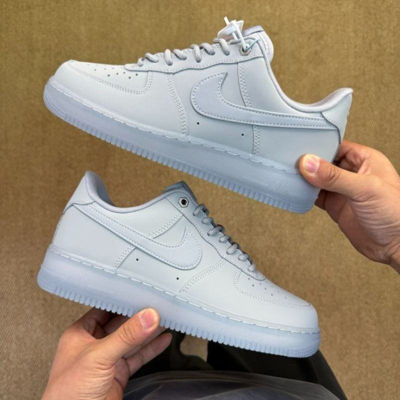 Nike Air Force 1 Low 'Pure Platinum / Ice Blue' CW7581-001 - Image 9