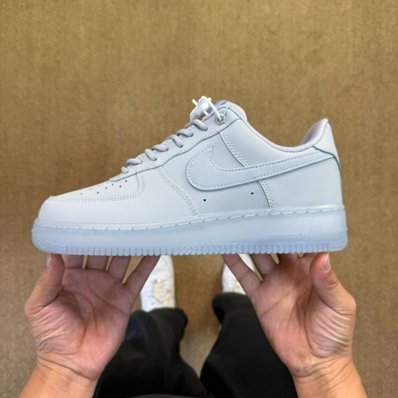 Nike Air Force 1 Low 'Pure Platinum / Ice Blue' CW7581-001 - Image 10