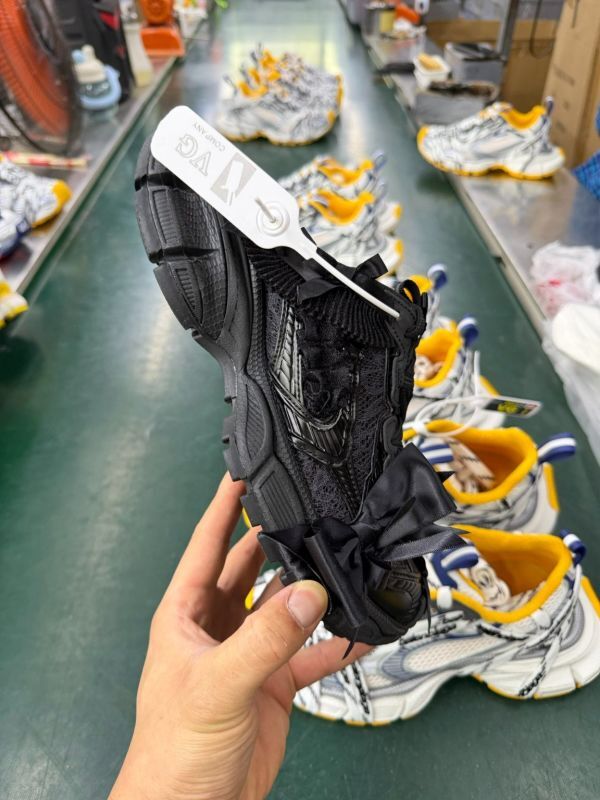 Balenciaga Track Sneaker Black with Bow Detail - Image 10