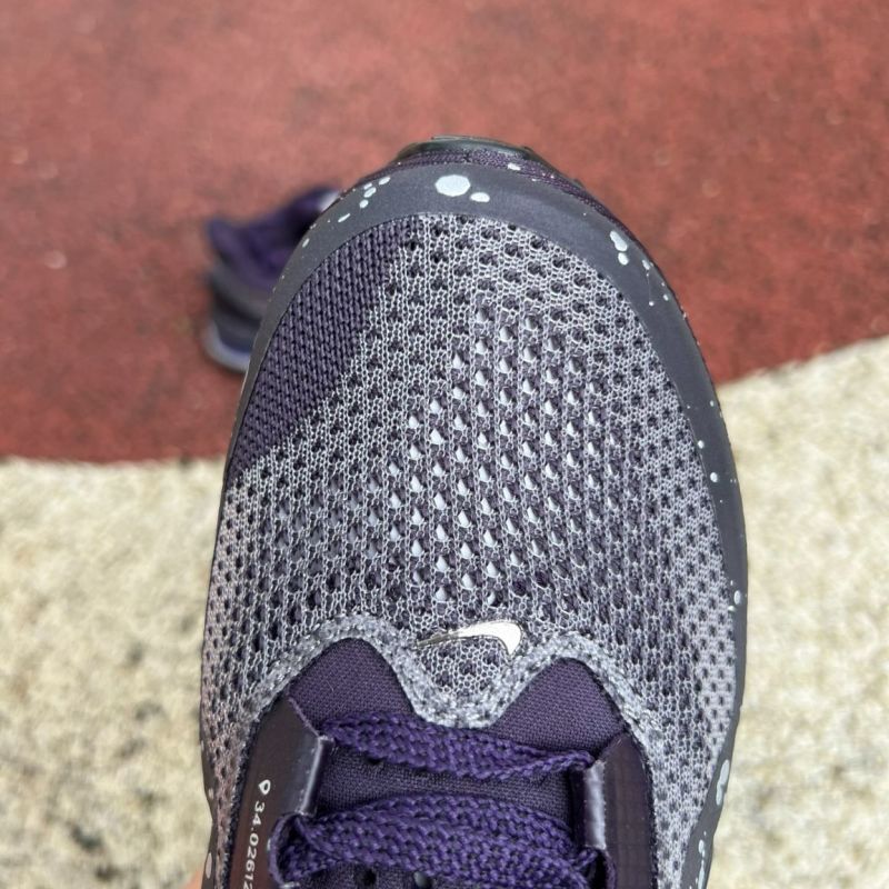 Nike Air Zoom Indigo Speckled Running Shoes with Metallic Silver Swoosh - Image 4