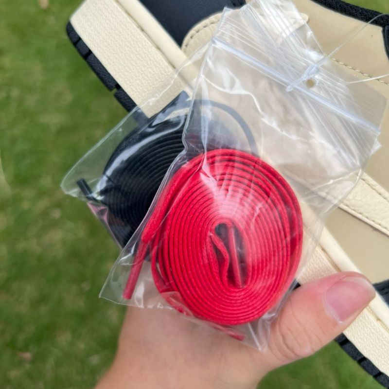 Travis Scott x Air Jordan 1 Low OG SP Olive DZ4137-106 - Image 5