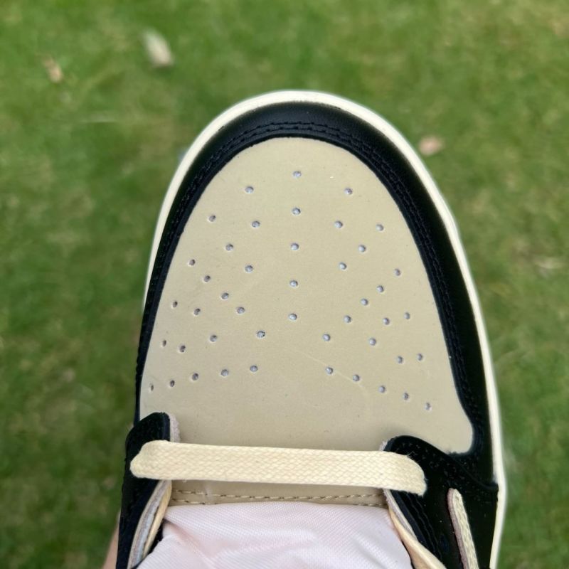 Travis Scott x Air Jordan 1 Low OG SP Olive DZ4137-106 - Image 7