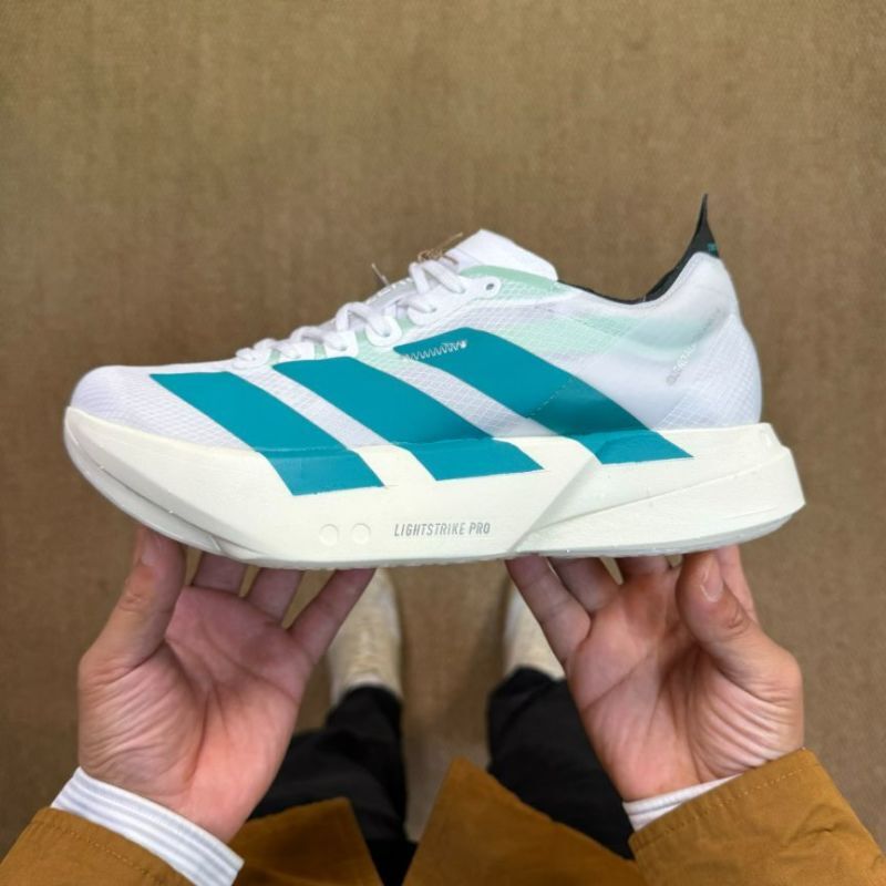 Adidas Adizero Adios Pro 3 Running Shoes Cloud White / Core Black / Aqua GX6669