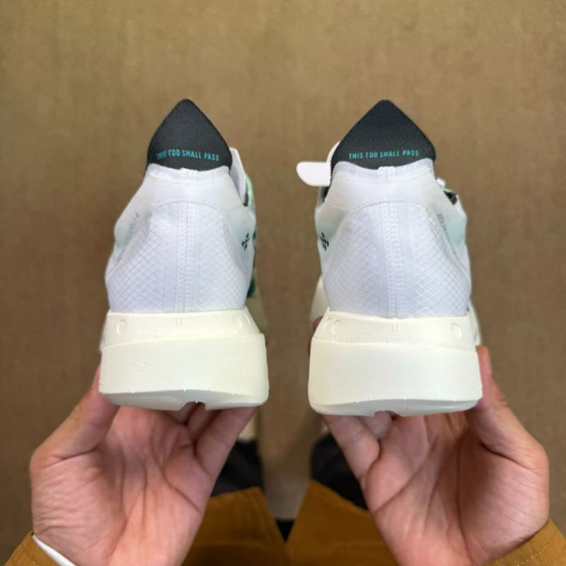 Adidas Adizero Adios Pro 3 Running Shoes Cloud White / Core Black / Aqua GX6669 - Image 7