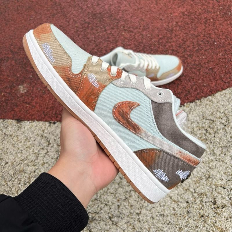 Air Jordan 1 Low SE Craft Celestine Blue DO9941-400 - Image 7