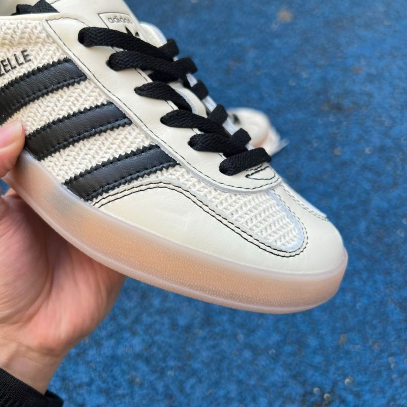 Adidas Gazelle Indoor Textile Wonder White Core Black Gum - Image 5