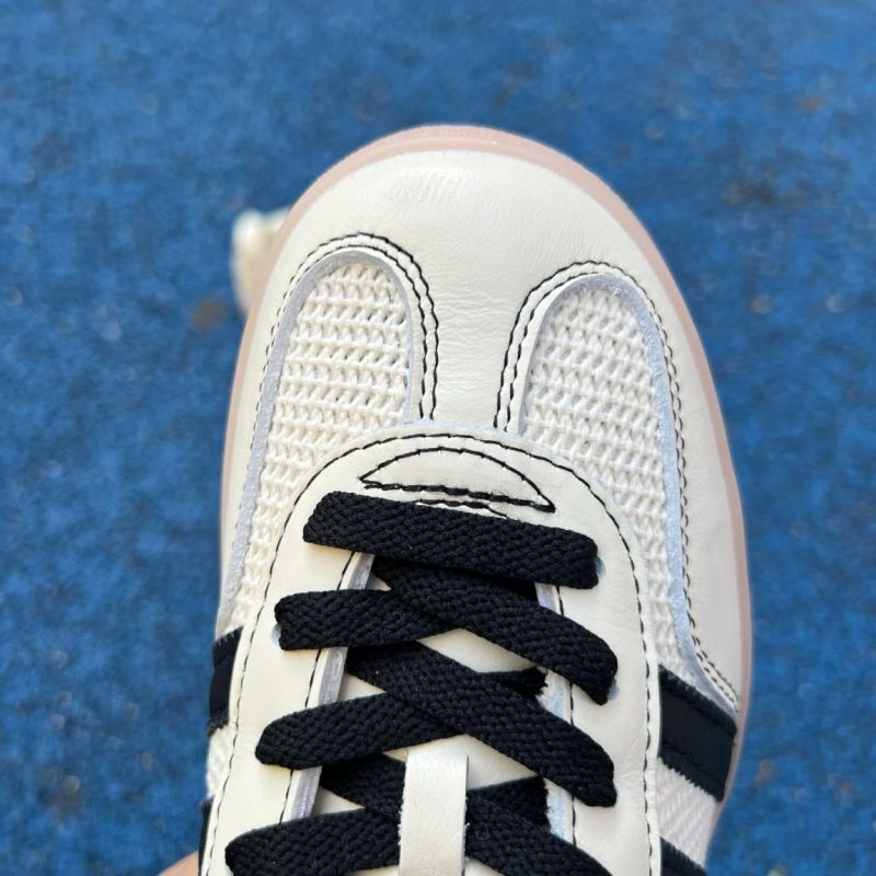 Adidas Gazelle Indoor Textile Wonder White Core Black Gum - Image 6