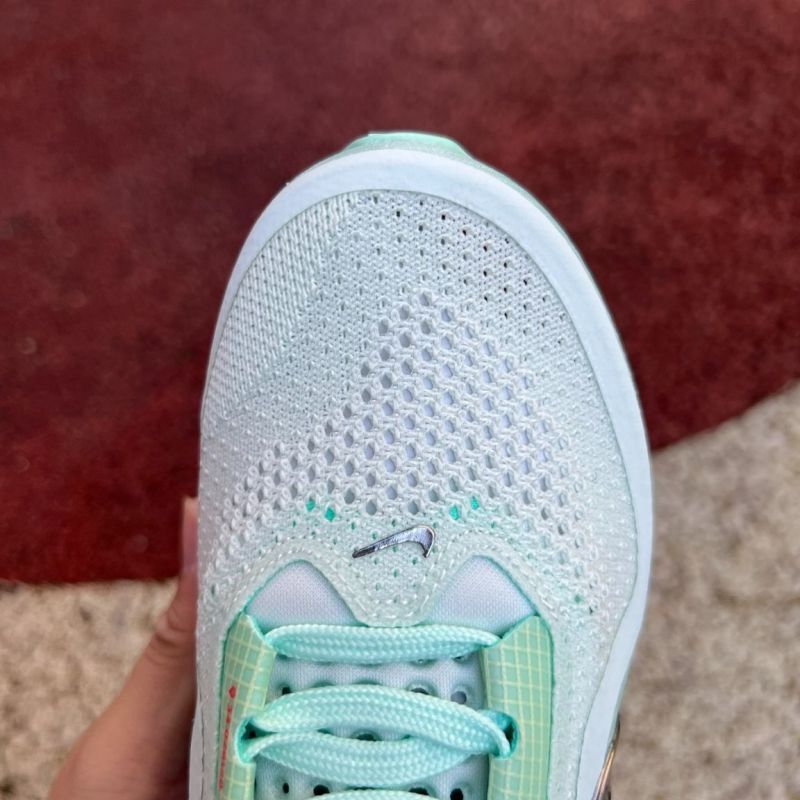 Nike Air Zoom Vomero 16 Barely Green Metallic Bronze Bright Crimson - Image 4