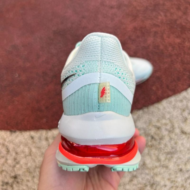 Nike Air Zoom Vomero 16 Barely Green Metallic Bronze Bright Crimson - Image 8