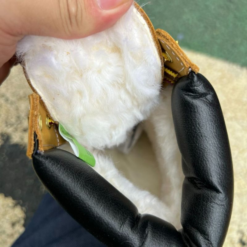 Timberland 6-Inch Premium Waterproof Fur Lined Boots Wheat Nubuck - Image 5