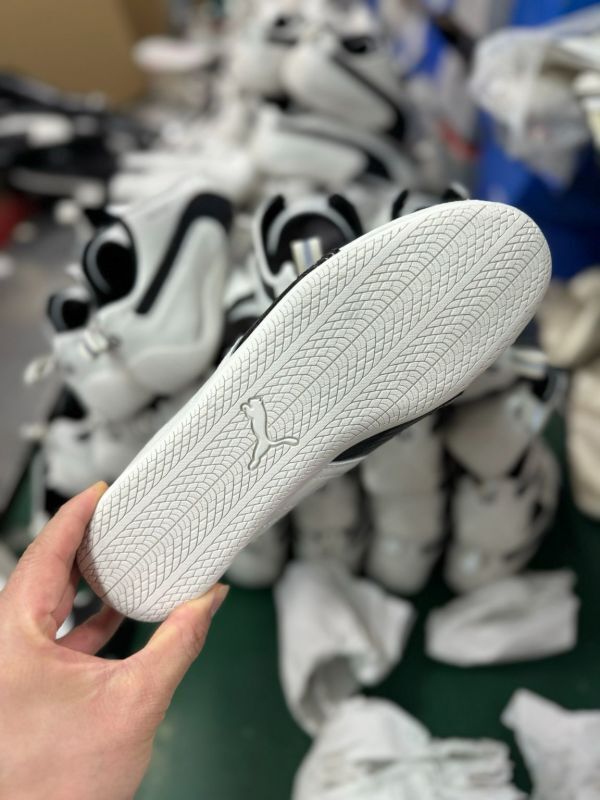 Puma Balenciaga Speedcat White Black Sneakers - Image 3