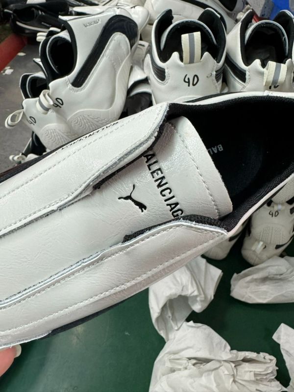 Puma Balenciaga Speedcat White Black Sneakers - Image 6
