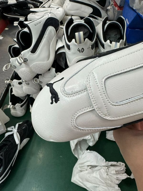 Puma Balenciaga Speedcat White Black Sneakers - Image 7