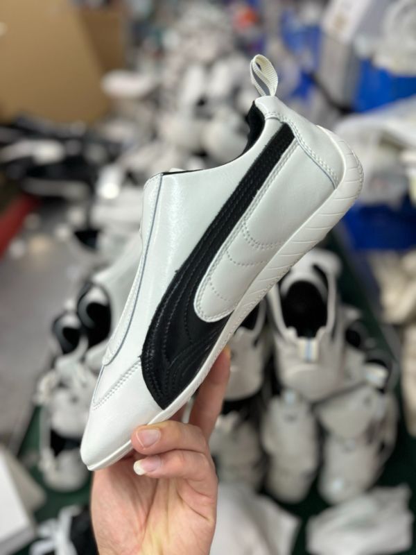 Puma Balenciaga Speedcat White Black Sneakers - Image 8