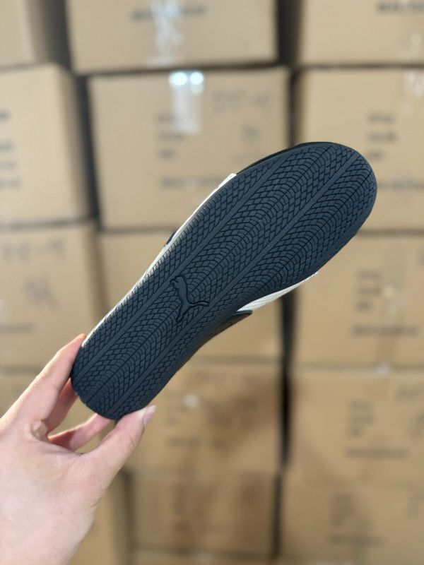 Puma Balenciaga Motorsport Driving Shoes Black White - Image 3