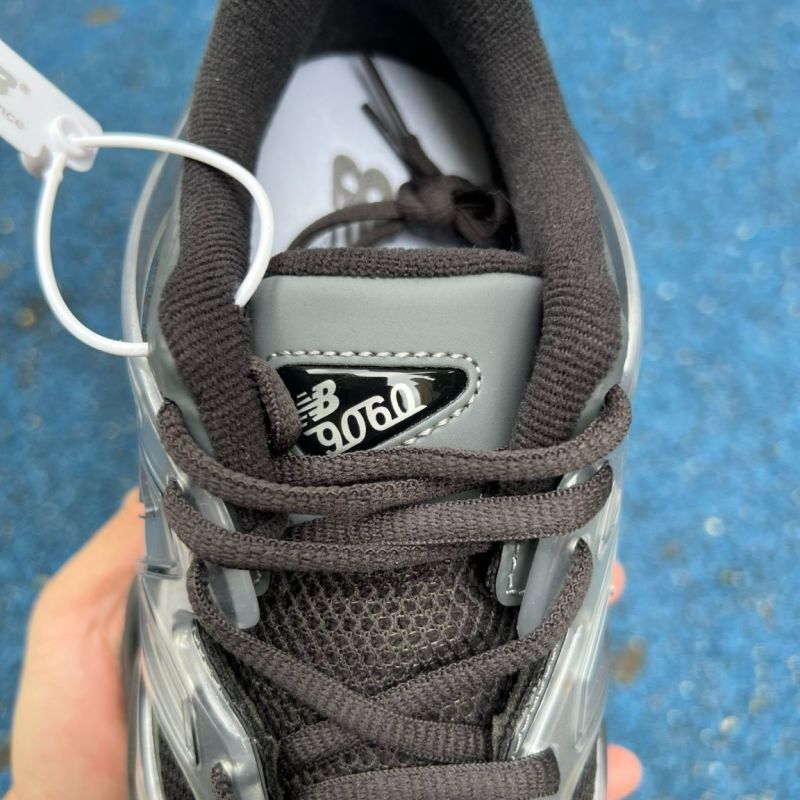 New Balance 9060 Metallic Silver Black U9060HPC - Image 5