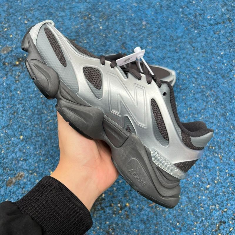 New Balance 9060 Metallic Silver Black U9060HPC - Image 7