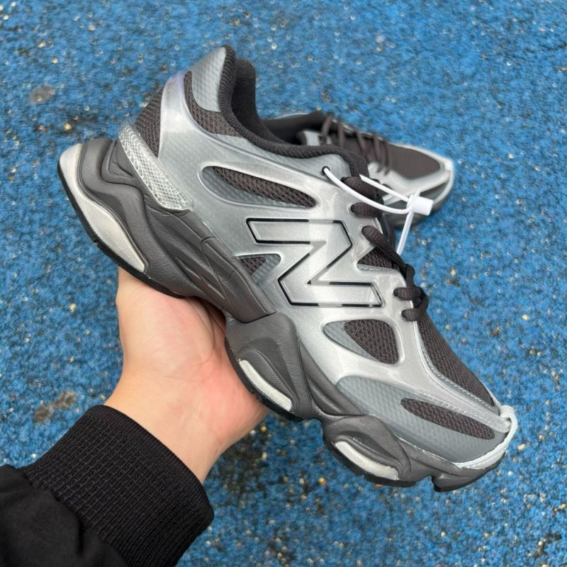 New Balance 9060 Metallic Silver Black U9060HPC - Image 9