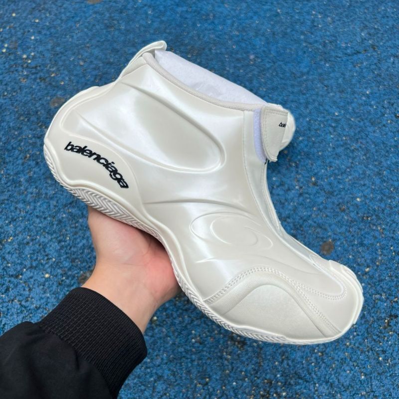 Balenciaga Space Shoe Milk White 700688 W3CV1 9000 - Image 9