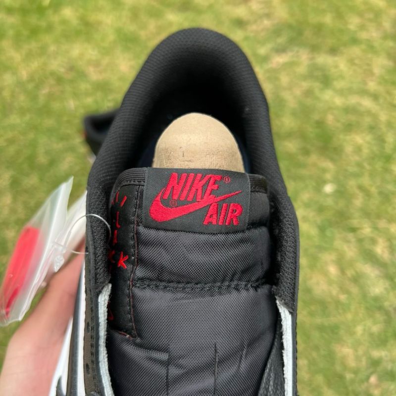 Air Jordan 1 Low White Black Gum Light Brown - Image 8