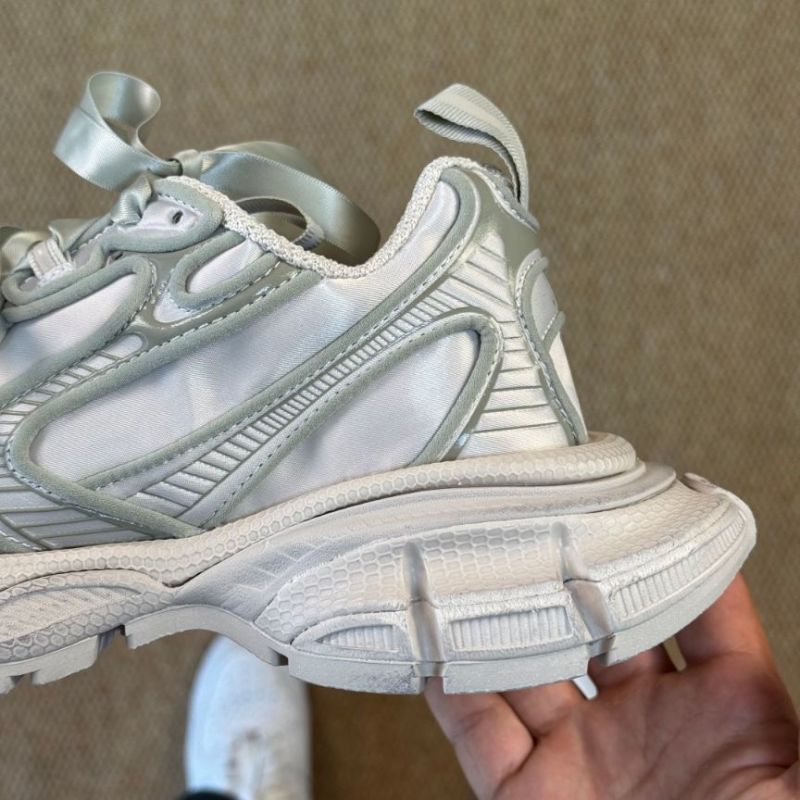 Balenciaga Runner Sneaker Ribbon Laces Light Grey - Image 6
