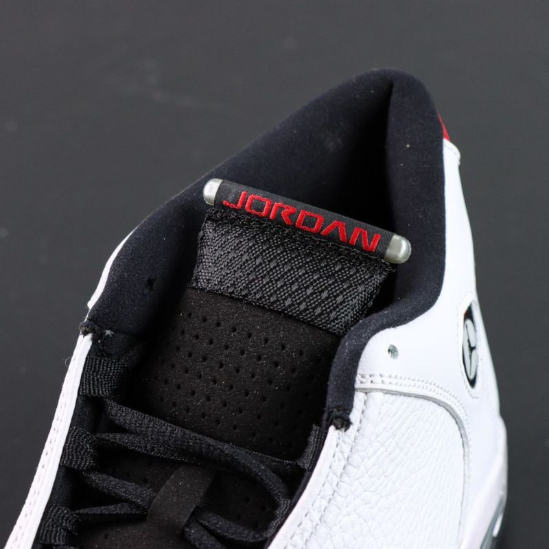 Air Jordan 14 Low White Black Varsity Red 807511-106 - Image 8