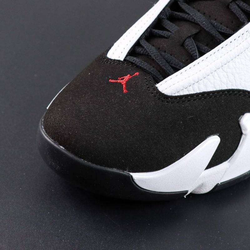 Air Jordan 14 Low White Black Varsity Red 807511-106 - Image 10