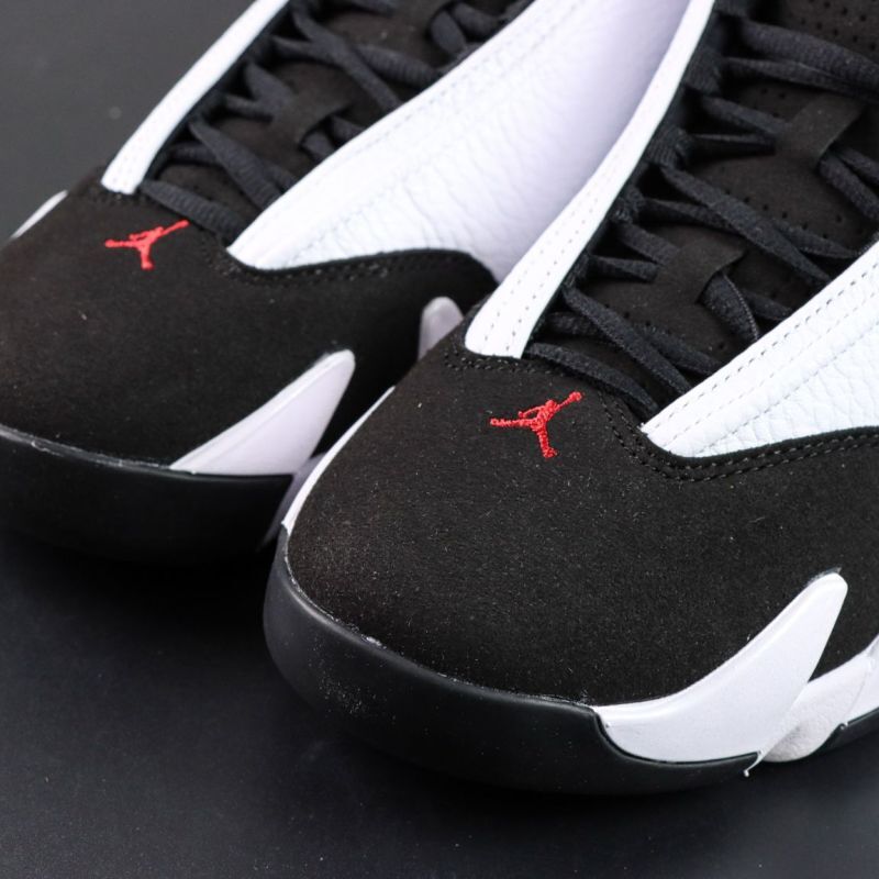Air Jordan 14 Low White Black Varsity Red 807511-106 - Image 13