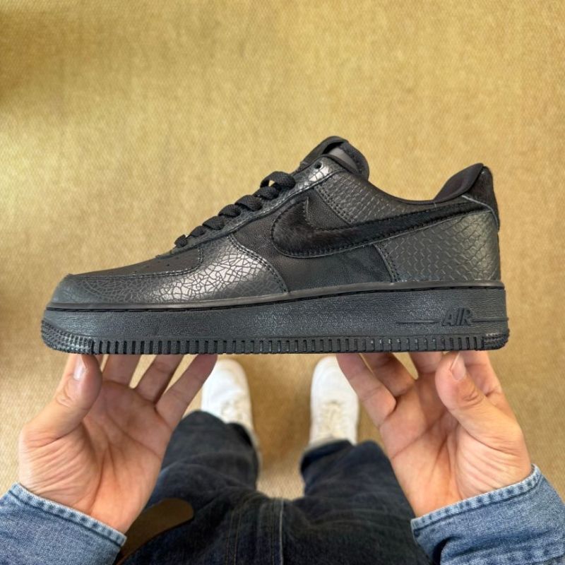 Nike Air Force 1 '07 LV8 Black Crackle CW6999-001