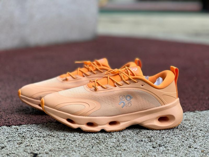 On Cloudeclipse Running Shoes Orange Coral