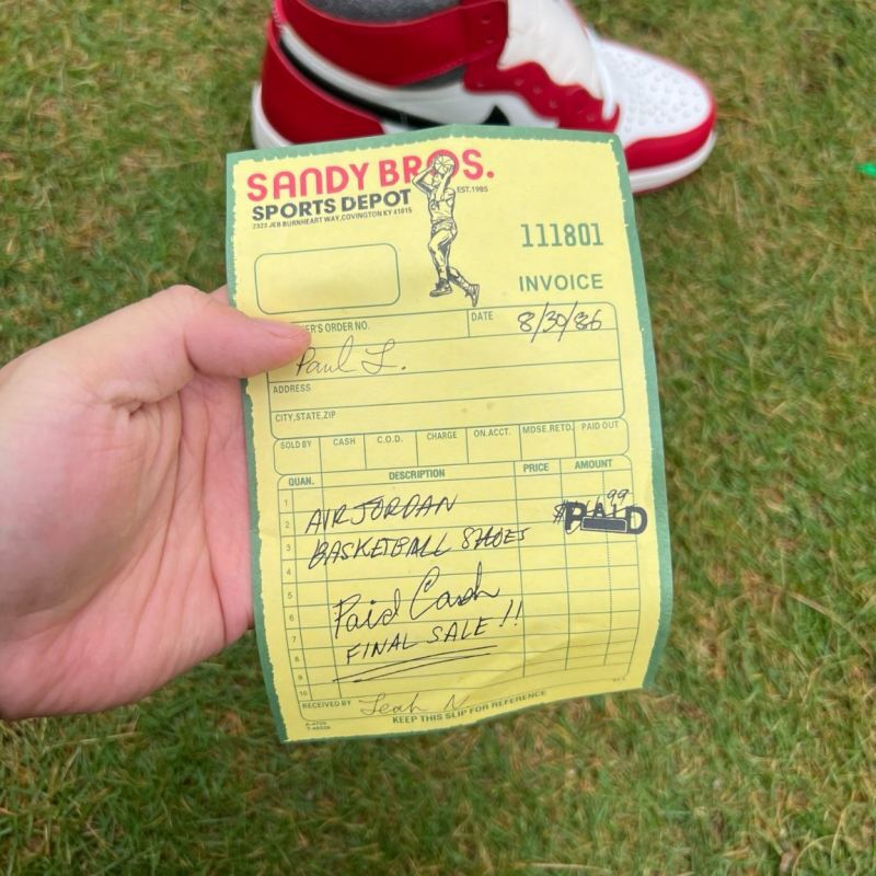 Nike Air Jordan 1 Retro High OG Chicago Reimagined Lost & Found DZ5485-612 - Image 3