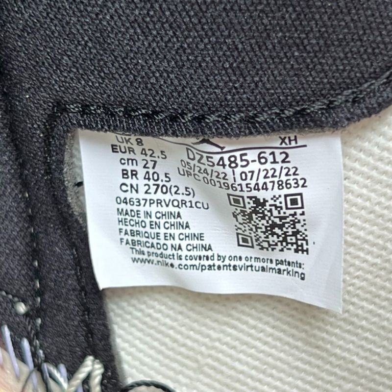 Nike Air Jordan 1 Retro High OG Chicago Reimagined Lost & Found DZ5485-612 - Image 4