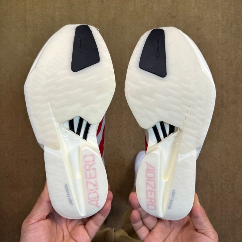 Adidas Adizero Adios Pro 3 GW8472 Cloud White / Solar Red / Core Black - Image 8