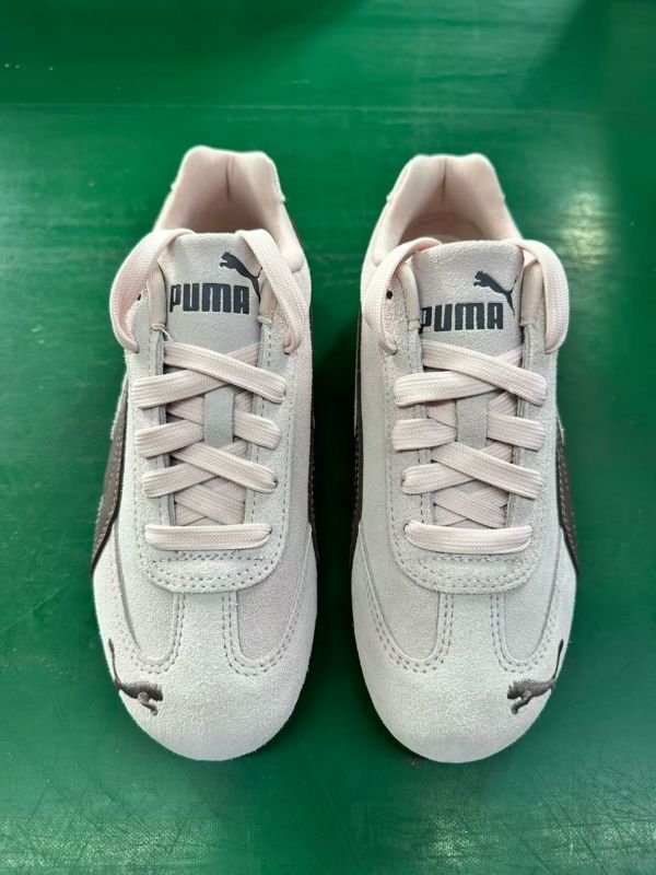 Puma Speedcat LS Suede Shoes Light Grey / Taupe - Image 5