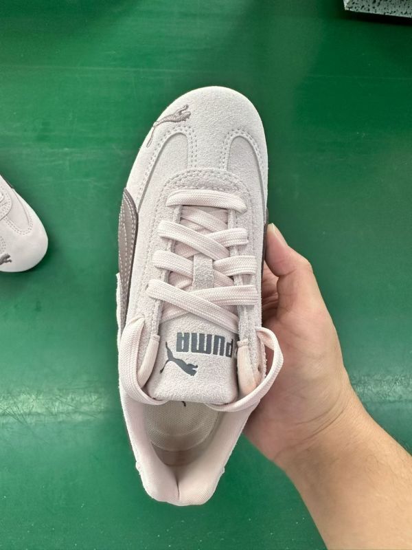 Puma Speedcat LS Suede Shoes Light Grey / Taupe - Image 6