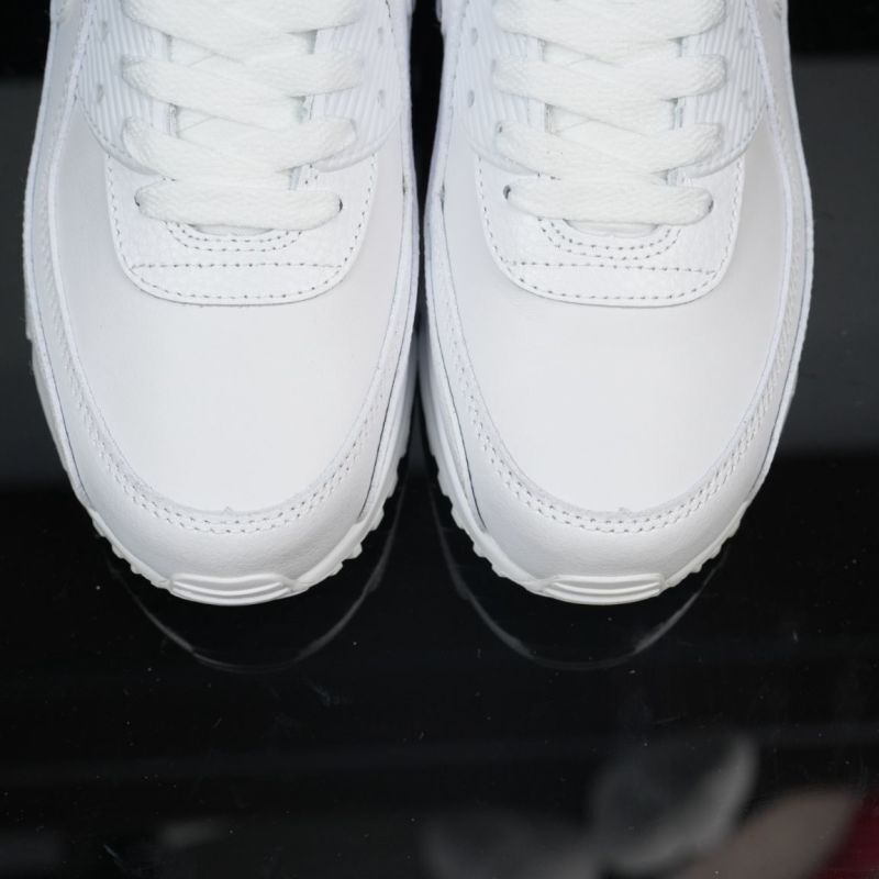 Nike Air Max 90 Triple White 537384-111 - Image 3