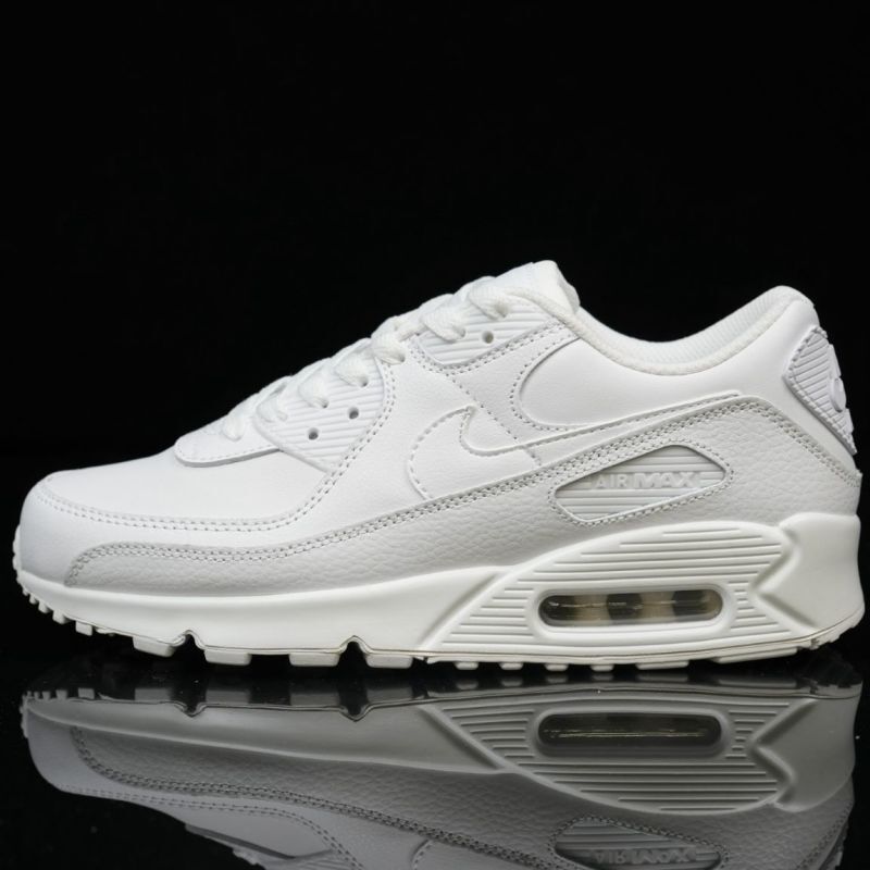 Nike Air Max 90 Triple White 537384-111 - Image 10