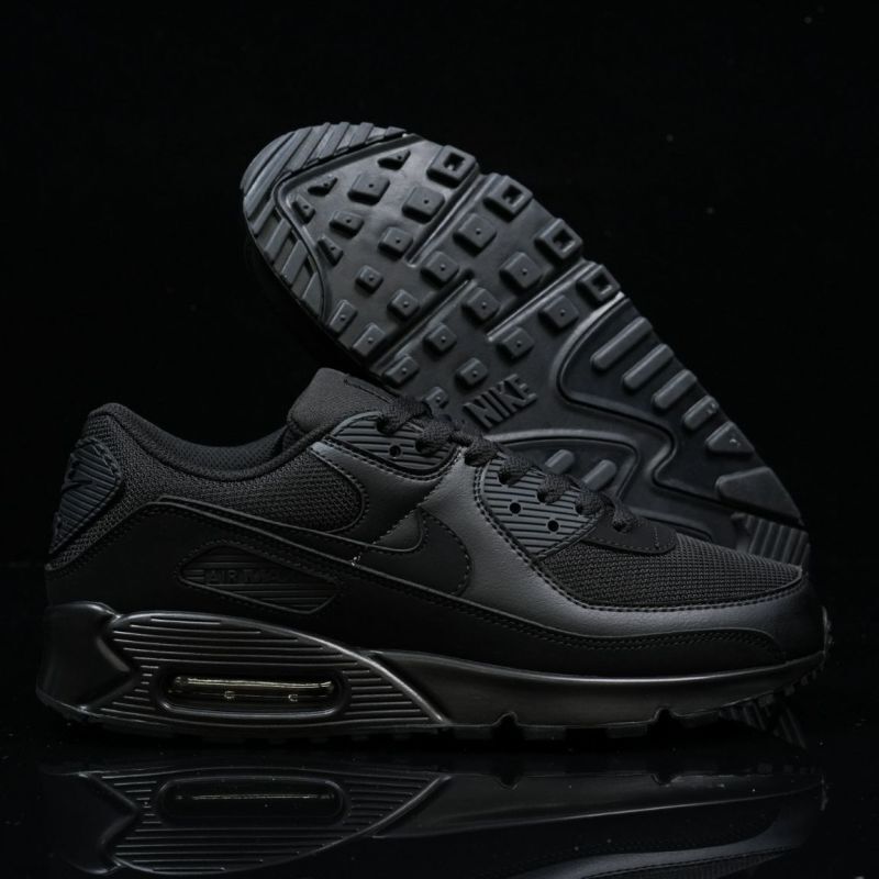 Nike Air Max 90 Triple Black 537384-090 - Image 8