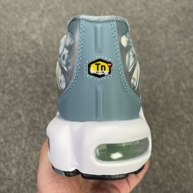 Nike Air Max Plus TN Tie-Dye White Glacier Blue Metallic Silver - Image 5