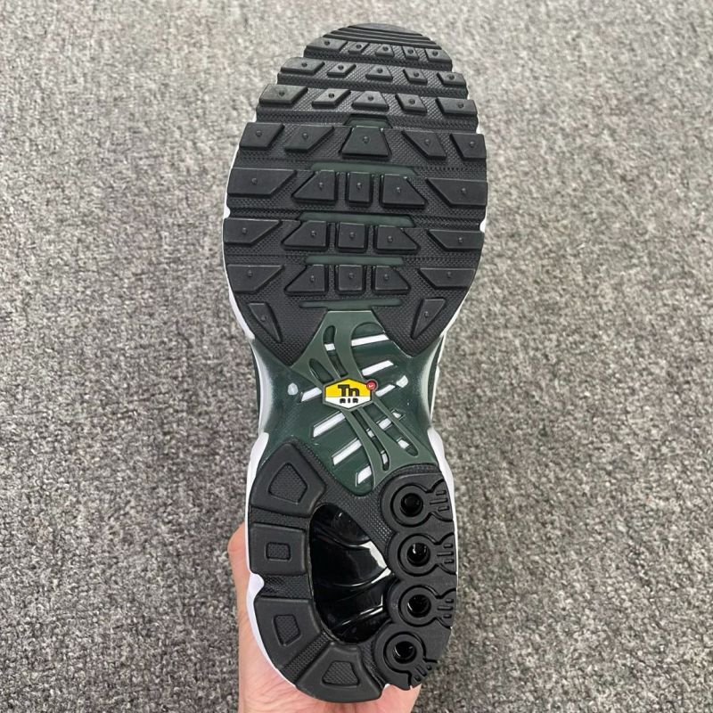 Nike Air Max Plus White Pine Green Metallic Silver - Image 4