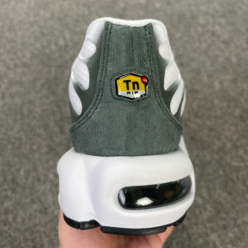 Nike Air Max Plus White Pine Green Metallic Silver - Image 5