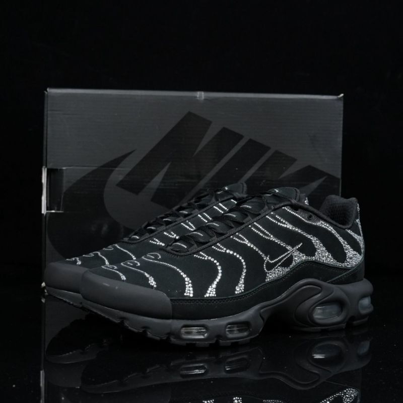 Nike Air Max Plus TN Black Crystal Rhinestone - Image 6