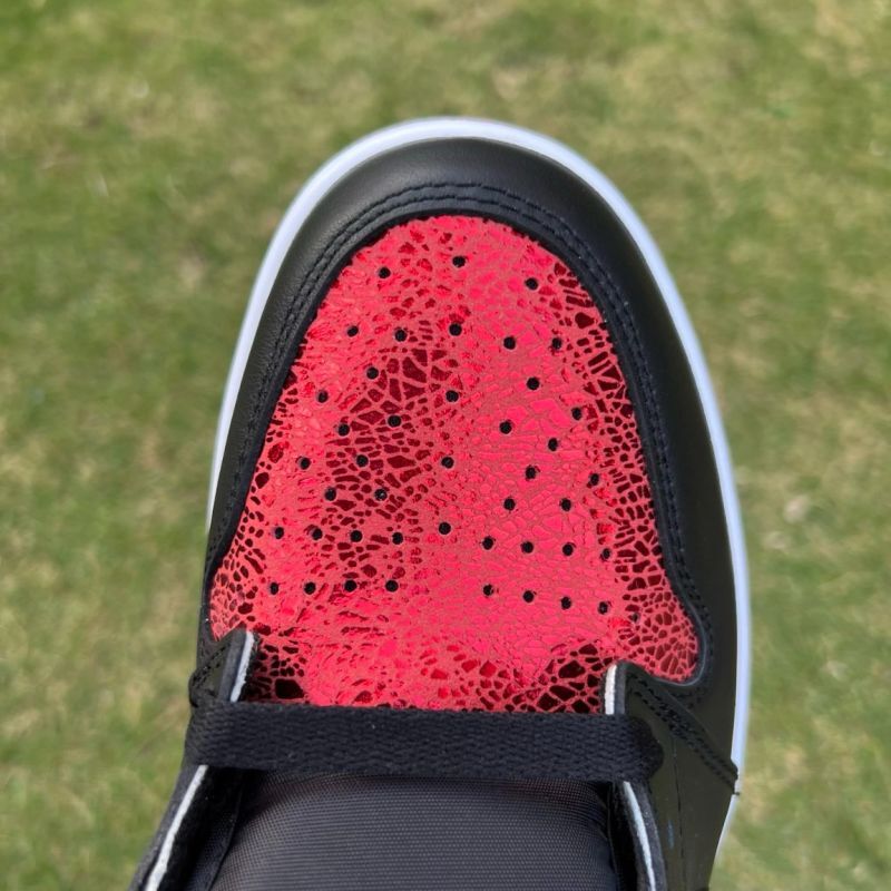 Air Jordan 1 Retro High OG Black Toe Origin Story Red - Image 6