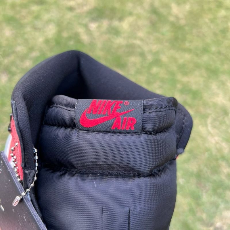 Air Jordan 1 Retro High OG Black Toe Origin Story Red - Image 7