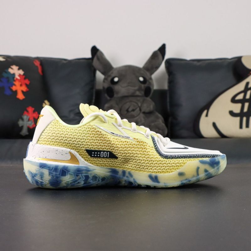 Nike Zoom GT Cut 2 White Black Lime Ice Racer Blue DJ6015-101 - Image 5