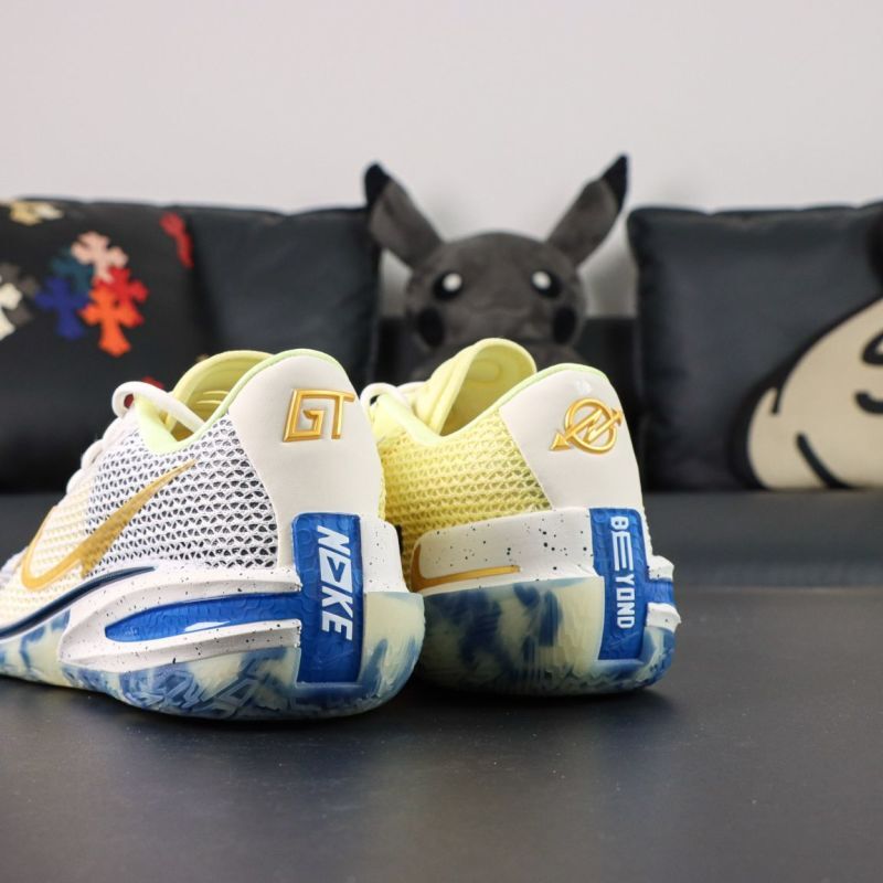 Nike Zoom GT Cut 2 White Black Lime Ice Racer Blue DJ6015-101 - Image 6