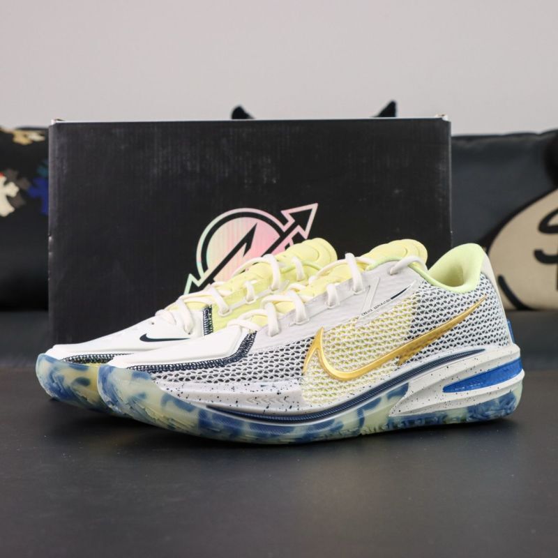 Nike Zoom GT Cut 2 White Black Lime Ice Racer Blue DJ6015-101 - Image 7