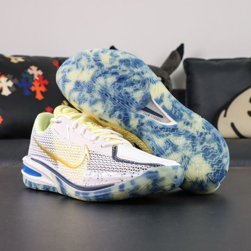 Nike Zoom GT Cut 2 White Black Lime Ice Racer Blue DJ6015-101 - Image 8