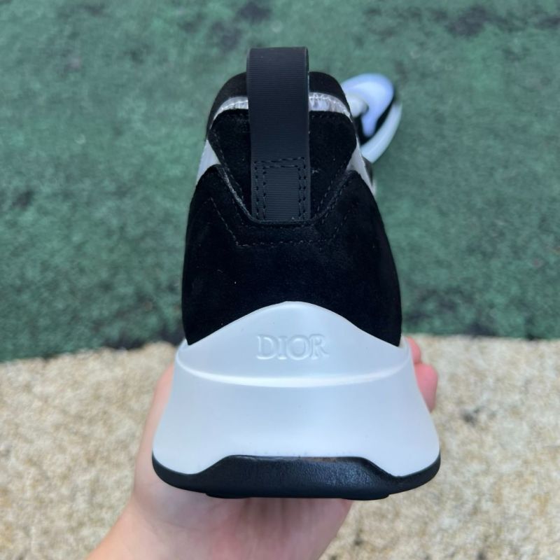 Dior B30 Sneaker Black and Grey Dior Oblique Technical Mesh and Suede - Image 8