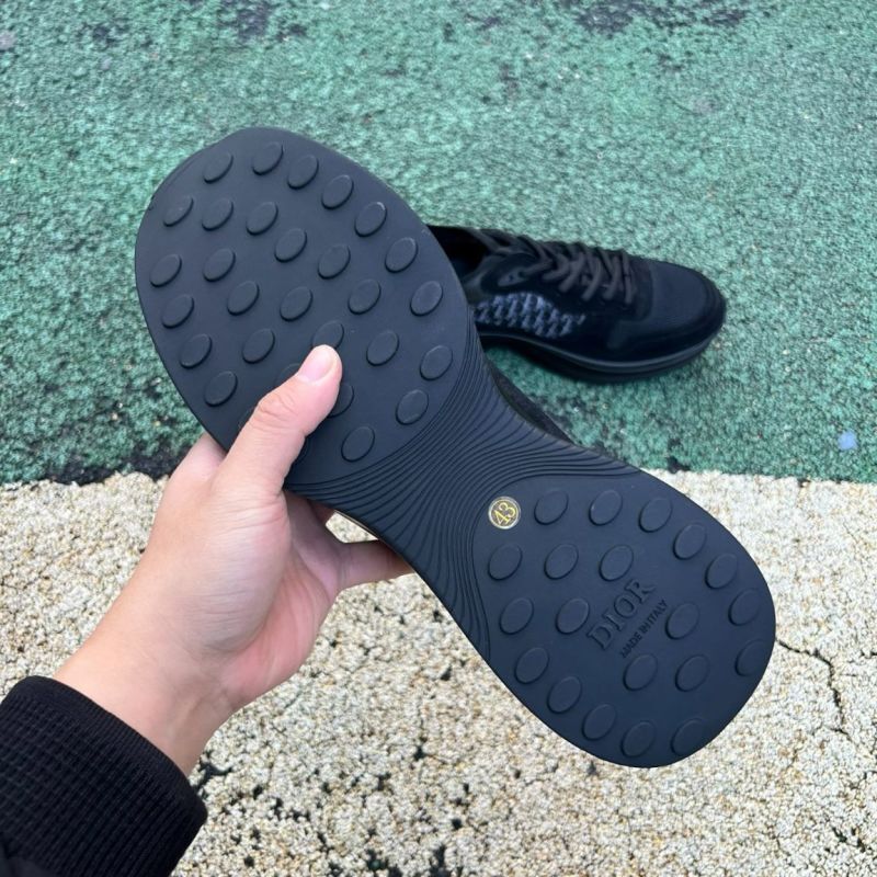 Dior Vibe Low-Top Sneaker Black Oblique - Image 6